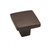 Hardware International - Bronze Flat Square Knob - 1-1/4" - 05-502-E-BRONZE