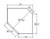Aristokraft Cabinetry Select Series Korbett Maple 5 Piece Diagonal Corner Cabinet DC2736R Hinged Right
