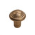 Hardware International -  Bronze Button Round Knob - 1-1/4" - 08-602-C-BRONZE