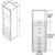 Aristokraft Cabinetry Select Series Korbett Paint Oven Cabinet OCSD3090B