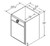 Aristokraft Cabinetry All Plywood Series Korbett Paint 5 Piece Sink Base SB24