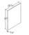 Aristokraft Cabinetry All Plywood Series Korbett Paint 5 Piece Plywood Panel PDWP