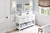 Jeffrey Alexander - Bath Vanity - White - VKITWAV60WHCQR