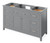 Jeffrey Alexander - Bath Vanity - Grey - VKITCHA60SWHWCR