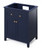 Jeffrey Alexander - Bath Vanity - Hale Blue - VKITCHA30BLCQR