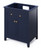 Jeffrey Alexander - Bath Vanity - Hale Blue - VKITCHA30BLWCR