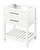 Jeffrey Alexander - Bath Vanity - White - VKITWAV30WHWCR
