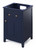 Jeffrey Alexander - Bath Vanity - Hale Blue - VKITCHA24BLCQR