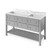 Jeffrey Alexander - Bath Vanity - Grey - VKITADL60GRCQR