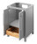 Jeffrey Alexander - Bath Vanity - Grey - VKITCAD24GRCQR