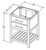 Jeffrey Alexander - Bath Vanity - White - VKITWAV24WHCQR