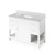 Jeffrey Alexander - Bath Vanity - White - VKITAST48WHWCR