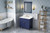 Jeffrey Alexander - Bath Vanity - Hale Blue - VKITCHA36BLCQR