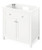 Jeffrey Alexander - Bath Vanity - White - VKITCHA36WHWCR