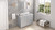 Jeffrey Alexander - Bath Vanity - Grey - VKITCAD48GRCQR