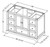 Jeffrey Alexander - Bath Vanity - White - VKITADD48WHWCR