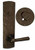 Square Plate 11" Patio any Lever Knob