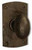 Coastal Bronze Solid Bronze Passage/Privacy Door Handleset - Small Arch Plate - 5" H x 2 3/4" W 200-00-PAS/PIN