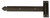 Coastal Bronze Bronze Door Loose Pin Band Hinge - Left Hand - Arrow End - 2" H x 17" L 20-380-LH