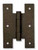 Coastal Bronze Bronze Gate H-Hinge - Screw Mount - 4 7/8" W x 7" H 20-501