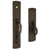 Coastal Bronze Solid Bronze Mortise Door Entry Set - Tall Arch Plate - 18" H x 2 3/4" W 230-00-MOR