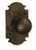 Coastal Bronze Solid Bronze Dummy Door Handleset - Small Euro Plate - 5" H x 2 3/4" W 300-00-DUM