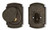 Coastal Bronze Solid Bronze Door Deadbolt - Euro Plate - Single Cylinder - 2 1/2" x 3" Plate 30-120