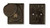 Coastal Bronze Solid Bronze Door Deadbolt - Small Square Plate - Double Cylinder - 2" x 2 1/2" Plate 30-200-D