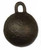 Coastal Bronze Solid Bronze Gate Cannon Ball Closer - 8 lbs. 50-605