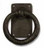 Coastal Bronze Solid Bronze Door Large Ring Turn On Plate - 4 1/2" Dia. 60-200