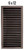 HRVent - Cast Iron Vent - Scroll - Black - 6" x 12" - 06-612-A-19
