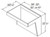 Aristokraft Cabinetry Select Series Trenton Birch Vanity Wall Sink VWS4123