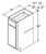 Aristokraft Cabinetry Select Series Trenton Birch Vanity Base VB1235