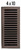 HRVent - Cast Brass Vent - Art Deco - Antique Brass - 4" x 10" - 08-410-C-05