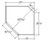 Aristokraft Cabinetry Select Series Trenton Birch Diagonal Corner Roto Cabinet DCOL2714