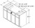 Aristokraft Cabinetry Select Series Winstead Maple 5 Piece Vanity Sink Base VSB4832.5