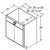 Aristokraft Cabinetry Select Series Winstead Maple 5 Piece Vanity Sink Base VSB3035B