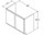 Aristokraft Cabinetry Select Series Winstead Maple 5 Piece Removeable Vanity Sink Base RVWS4232
