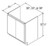 Aristokraft Cabinetry All Plywood Series Durham Purestyle Removeable Vanity Sink Base RVWS3032B