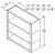 Aristokraft Cabinetry Select Series Durham PureStyle Wall Open Cabinet WOL3636