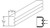 Aristokraft Cabinetry Select Series Durham PureStyle Triple Bead Moulding MTBEAD8