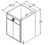 Aristokraft Cabinetry Select Series Korbett Maple Sink Base SB24DD