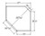 Aristokraft Cabinetry Select Series Korbett Maple Diagonal Corner Roto Cabinet DCOL2718