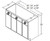 Aristokraft Cabinetry All Plywood Series Korbett Maple Vanity Console Base VCB4835