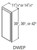 Aristokraft Cabinetry All Plywood Series Korbett Maple Decorative End Panel DWEP36L Left Side