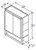 Aristokraft Cabinetry All Plywood Series Winstead Paint 5 Piece Vanity Tank Topper VTT24B