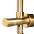 Pulse ShowerSpas - Kauai III Rain Shower System - 1011-III-BG - Brushed Gold