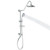 Pulse ShowerSpas - Kauai III Rain Shower System - 1011-III-CH - Chrome