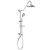 Pulse ShowerSpas - Kauai III Rain Shower System - 1011-CH-1.8GPM - Chrome