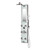 Pulse ShowerSpas - Kihei II ShowerSpa  - 1013-GL - Chrome